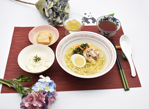 6月行事食　麺の日 （梅雨｜ラーメン｜行事食｜完全調理済食品｜介護食｜バリエーション｜無料｜試食）