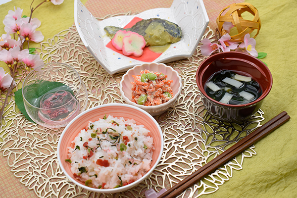 4月行事食　春の味覚御膳